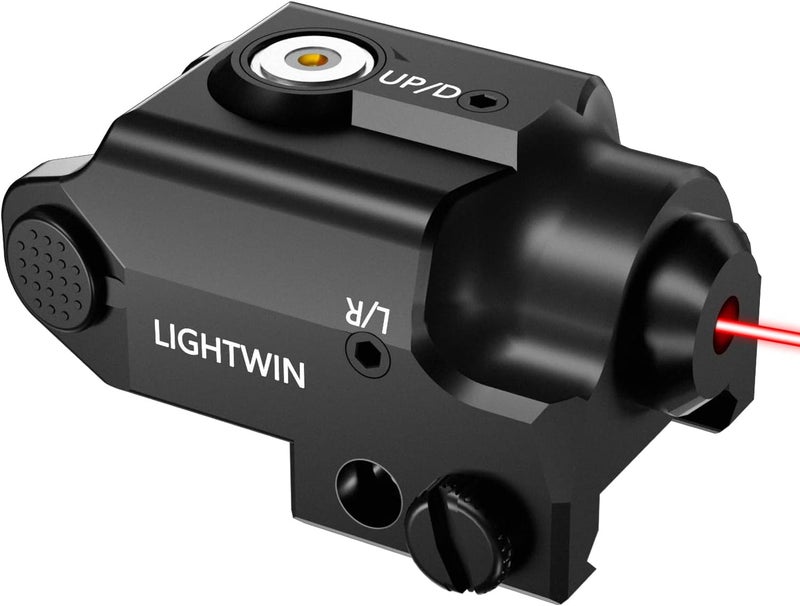 LIGHTWIN Red/Green/Blue Laser Sight, Aluminum Ultra Low Profile Compact Picatinny Mount Laser Dot Sight, Strobe Mode Available, Magnetic USB Rechargeable Beams for Taurus G2c G2s G3 G3c - Image 1